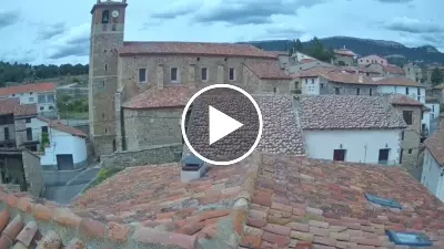 Webcam El Castellar - cámara web panorámica situada en el Ayuntamiento de El Castellar en Provincia de Teruel a 1275 metros sobre el nivel del mar.