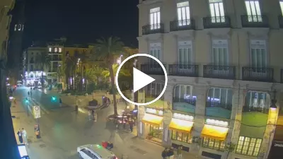 Webcam Valencia – Plaza de la Reina. Cámara en directo desde una de las plazas más populares de Valencia, España.